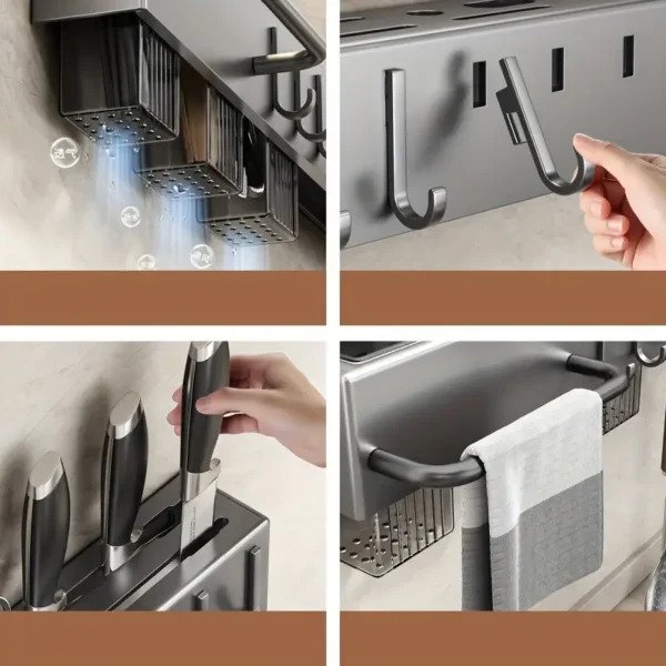 Organisateur de Cuisine Facile à Installer – Image 6